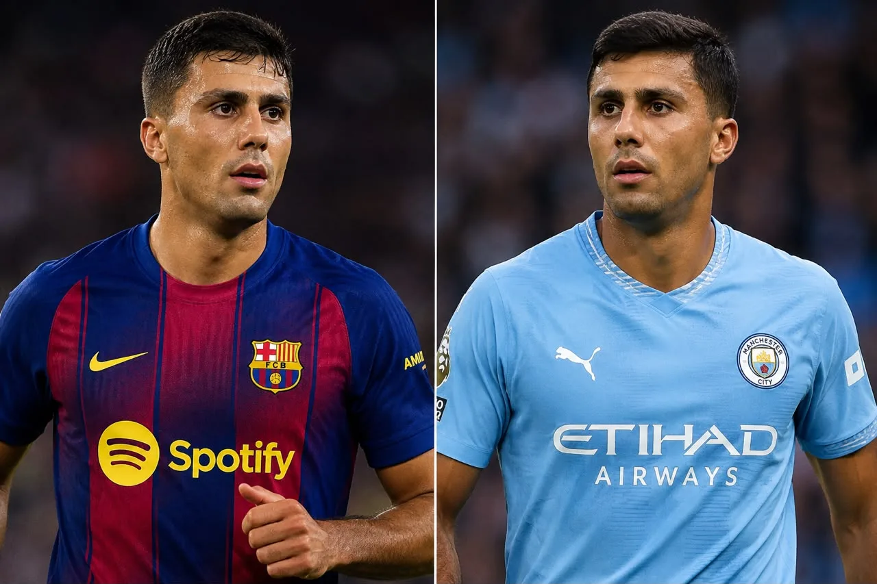 Rodri au Barça : Barcelone prépare une nouvelle offensive